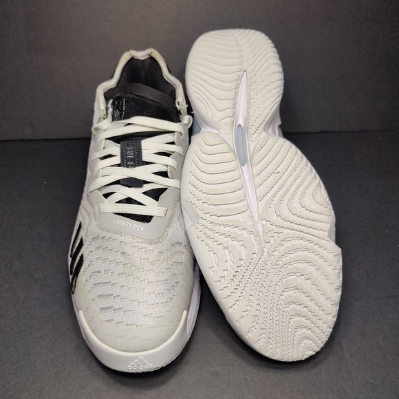 Adidas D.O.N. Issue 4 Basketball Black White Sneaker Mens Shoes Size 13 - Picture 10 of 11